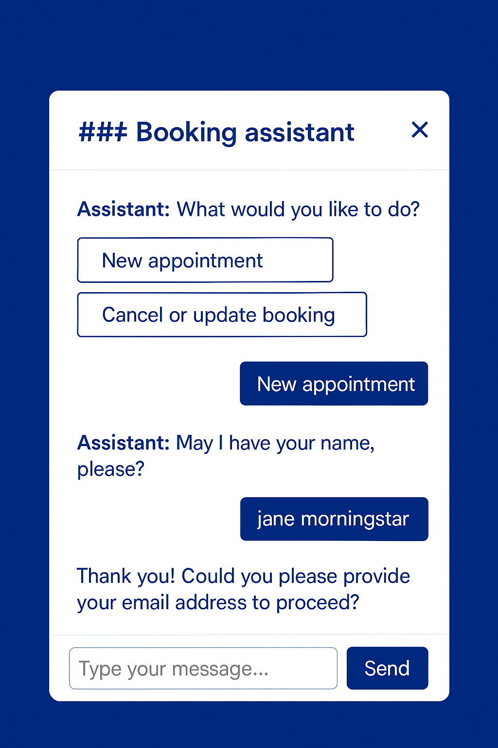 Multilingual Solar Panel Demo and Service Booking Chatbot